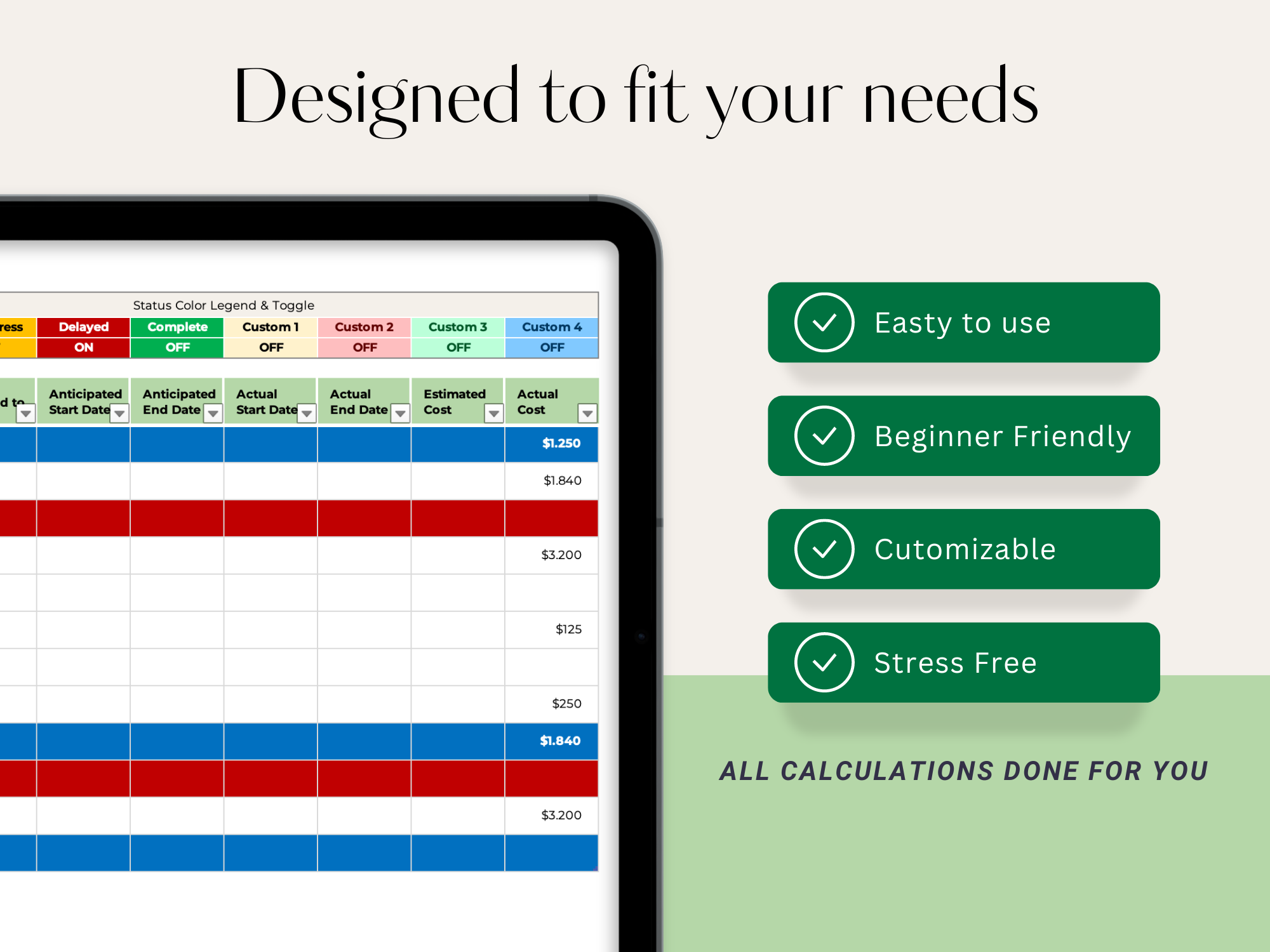 Marketing Project Planner