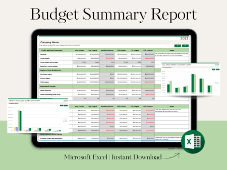 Budget Summary Report