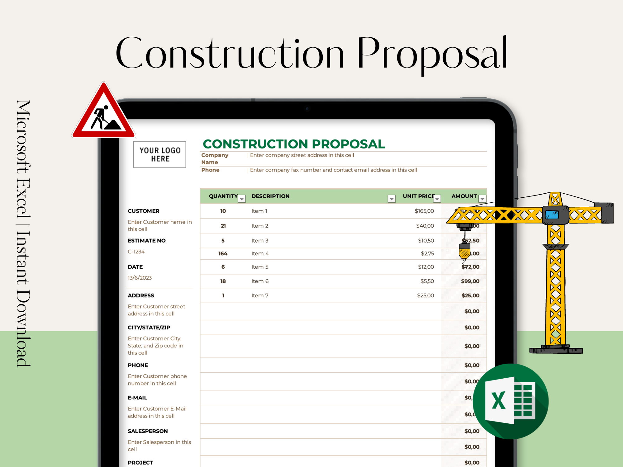 Construction Proposal