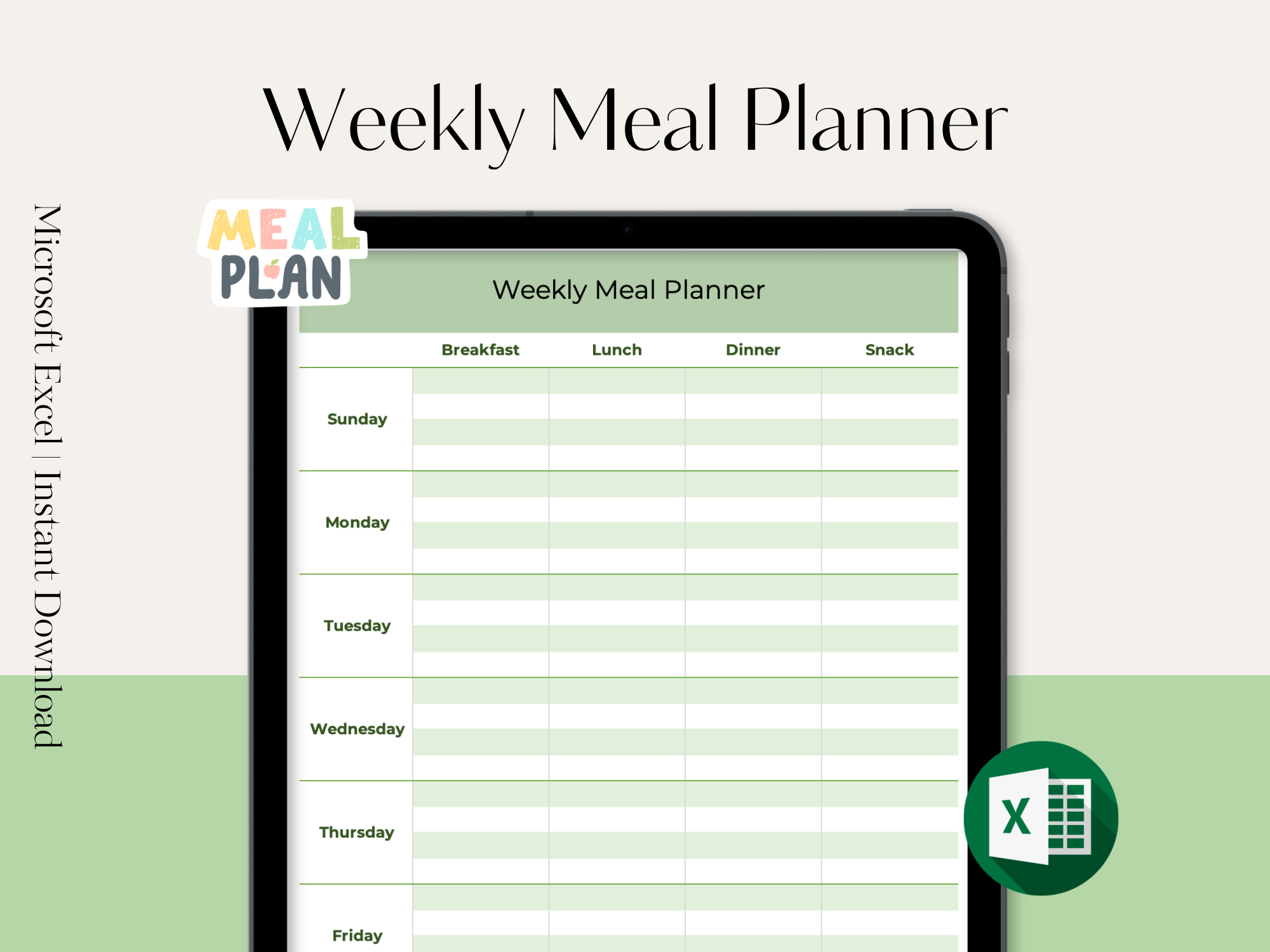 Weekly Meal Planner