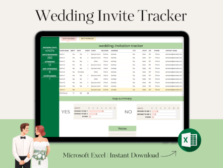 Wedding Invite Tracker