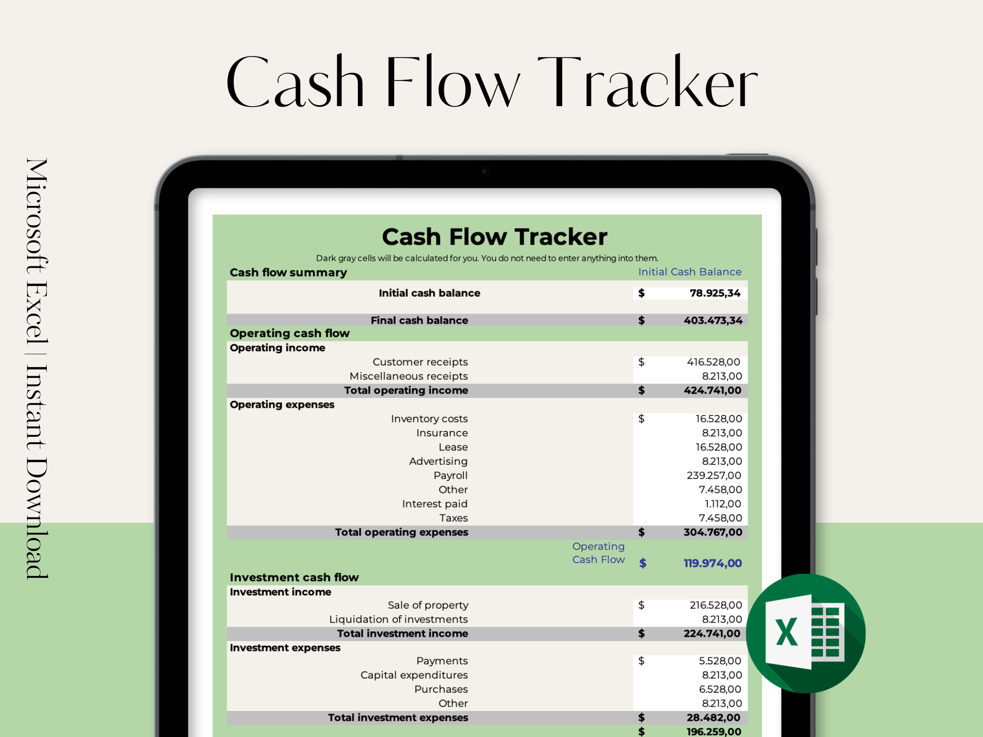 Cash Flow Tracker