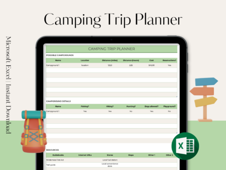 Camping Trip Planner