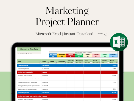 Marketing Project Planner